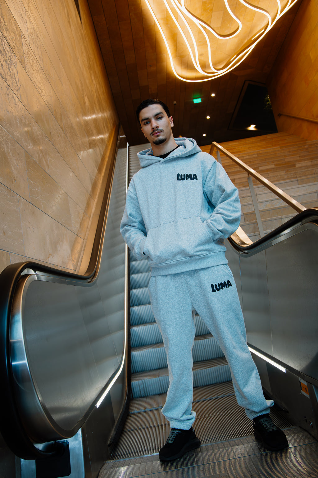 Grey LUMA Cropped Full Set