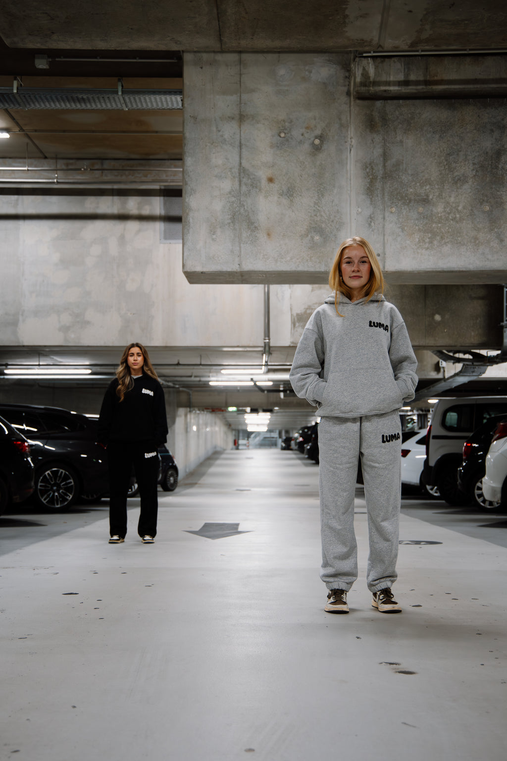 Grey LUMA Cropped Full Set