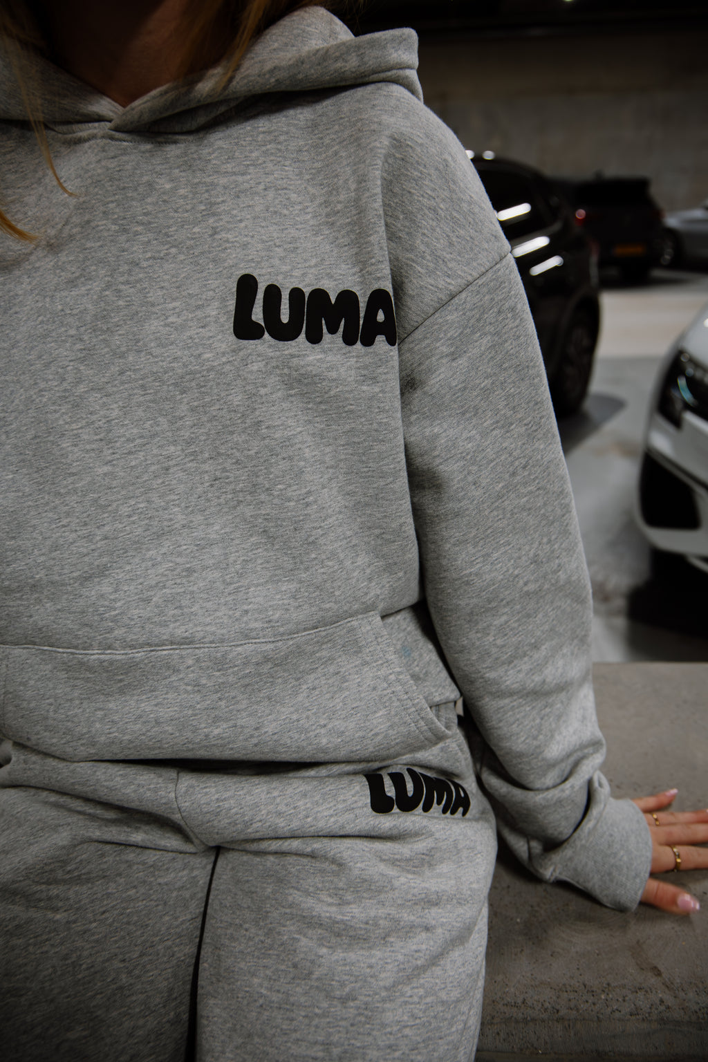 Grey LUMA Cropped Full Set